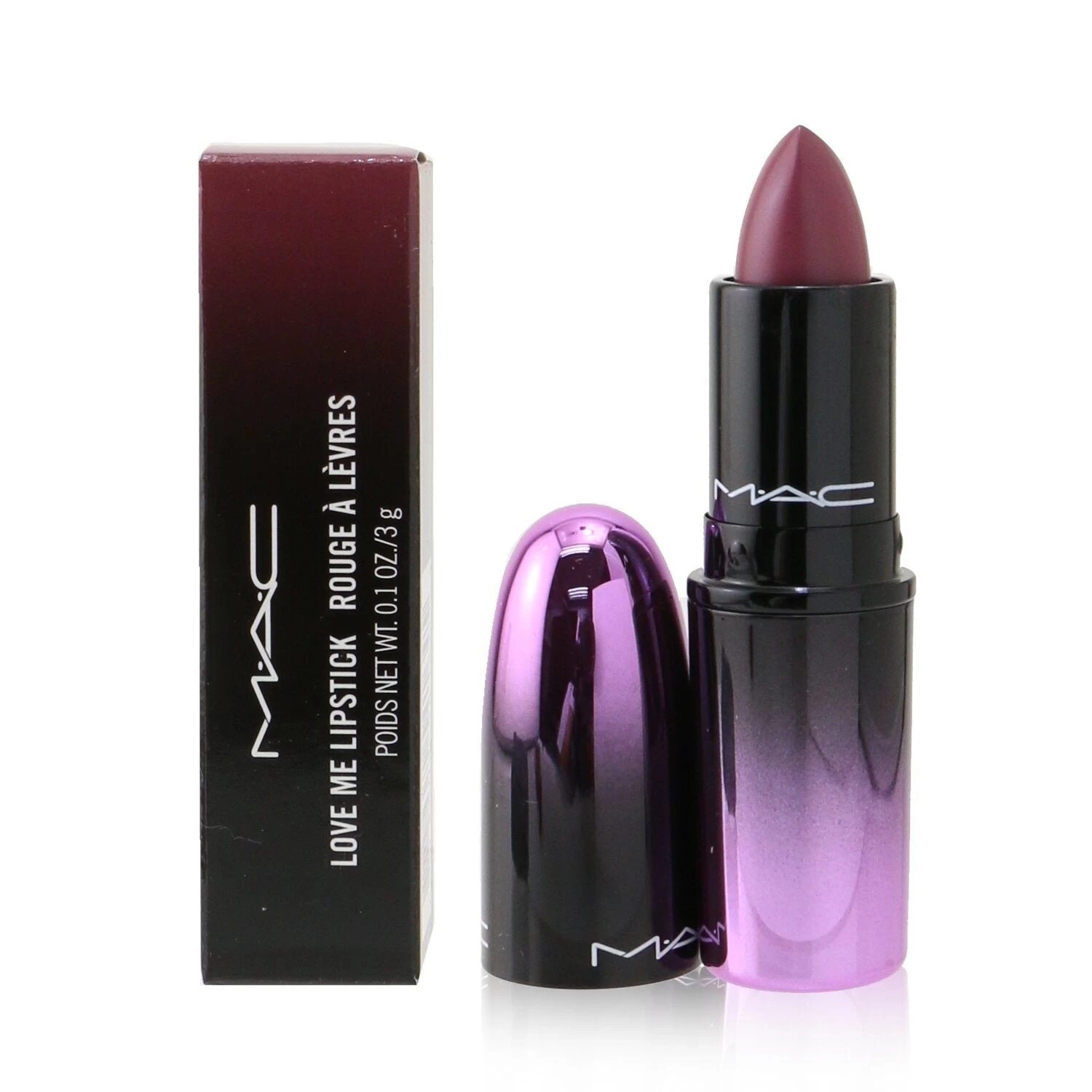 MAC Love Me Lipstick - # 414 Killing Me Softly (Mauvey Plum) 3g/0.1oz 4 MAC Love Me Lipstick - # 414 Killing Me Softly (Mauvey Plum) 3g/0.1oz - Image 2