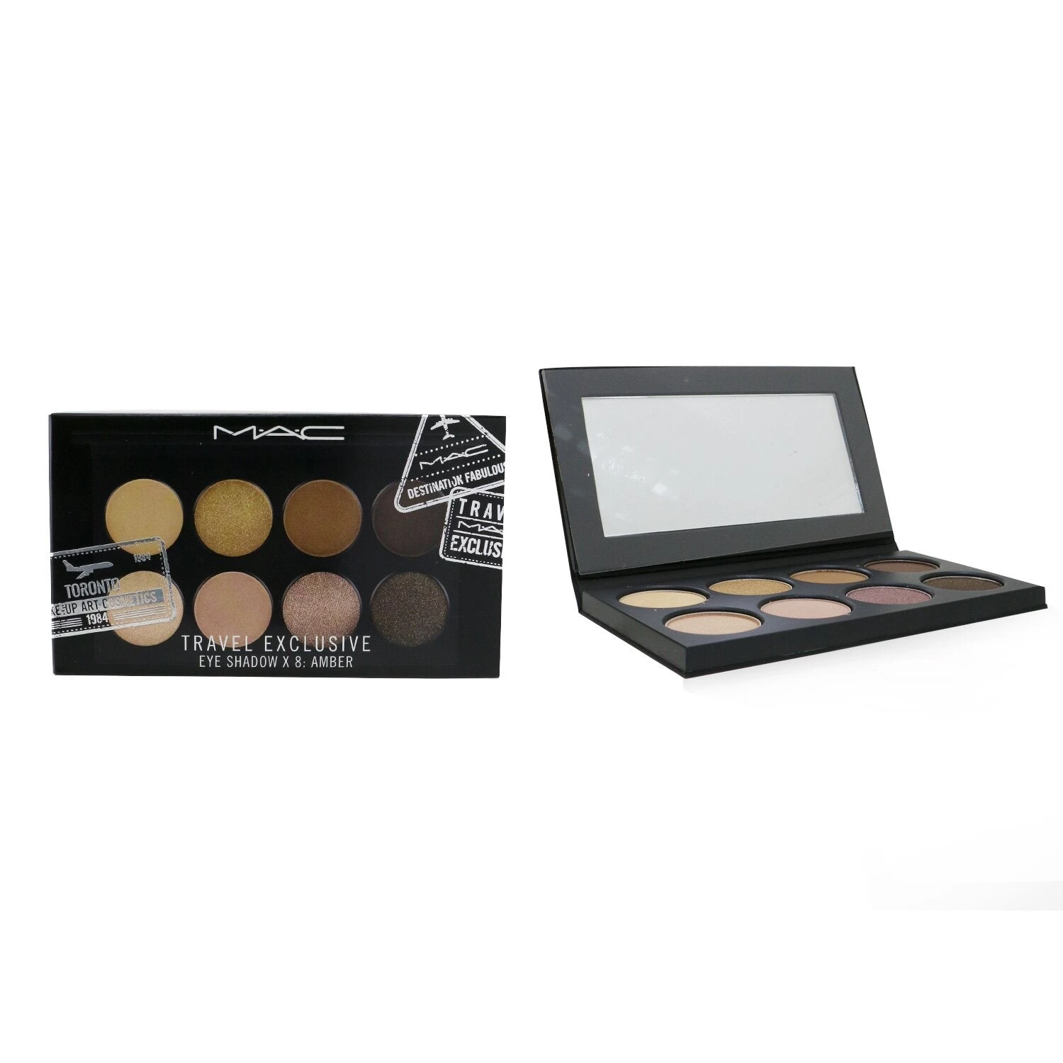 MAC Travel Exclusive Eyeshadow Palette (8x Eyeshadow) - # 18K Rose Gold 12g/0.4oz 5 MAC Travel Exclusive Eyeshadow Palette (8x Eyeshadow) - # 18K Rose Gold 12g/0.4oz - Image 3