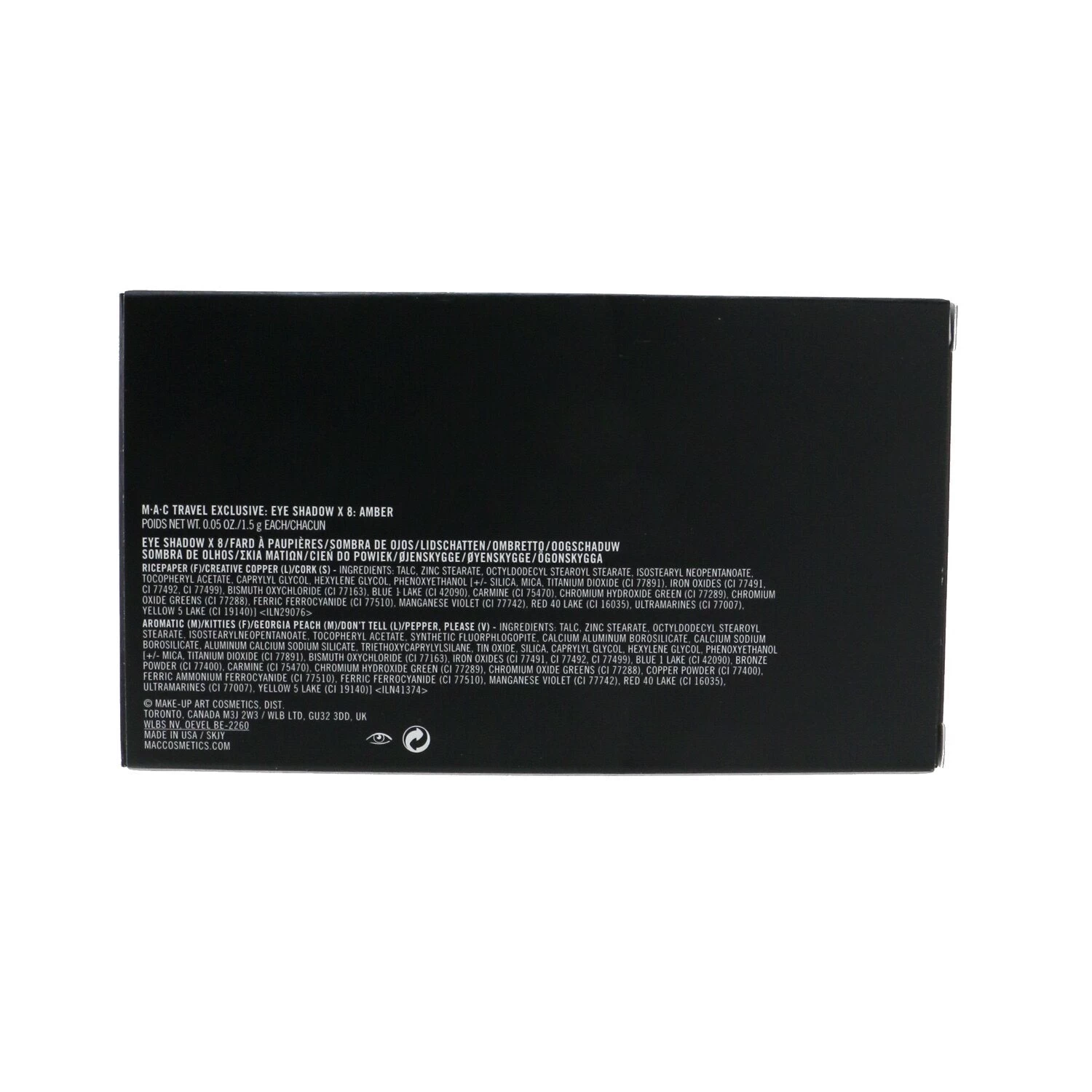 MAC Travel Exclusive Eyeshadow Palette (8x Eyeshadow) - # 18K Rose Gold 12g/0.4oz 6 MAC Travel Exclusive Eyeshadow Palette (8x Eyeshadow) - # 18K Rose Gold 12g/0.4oz - Image 4