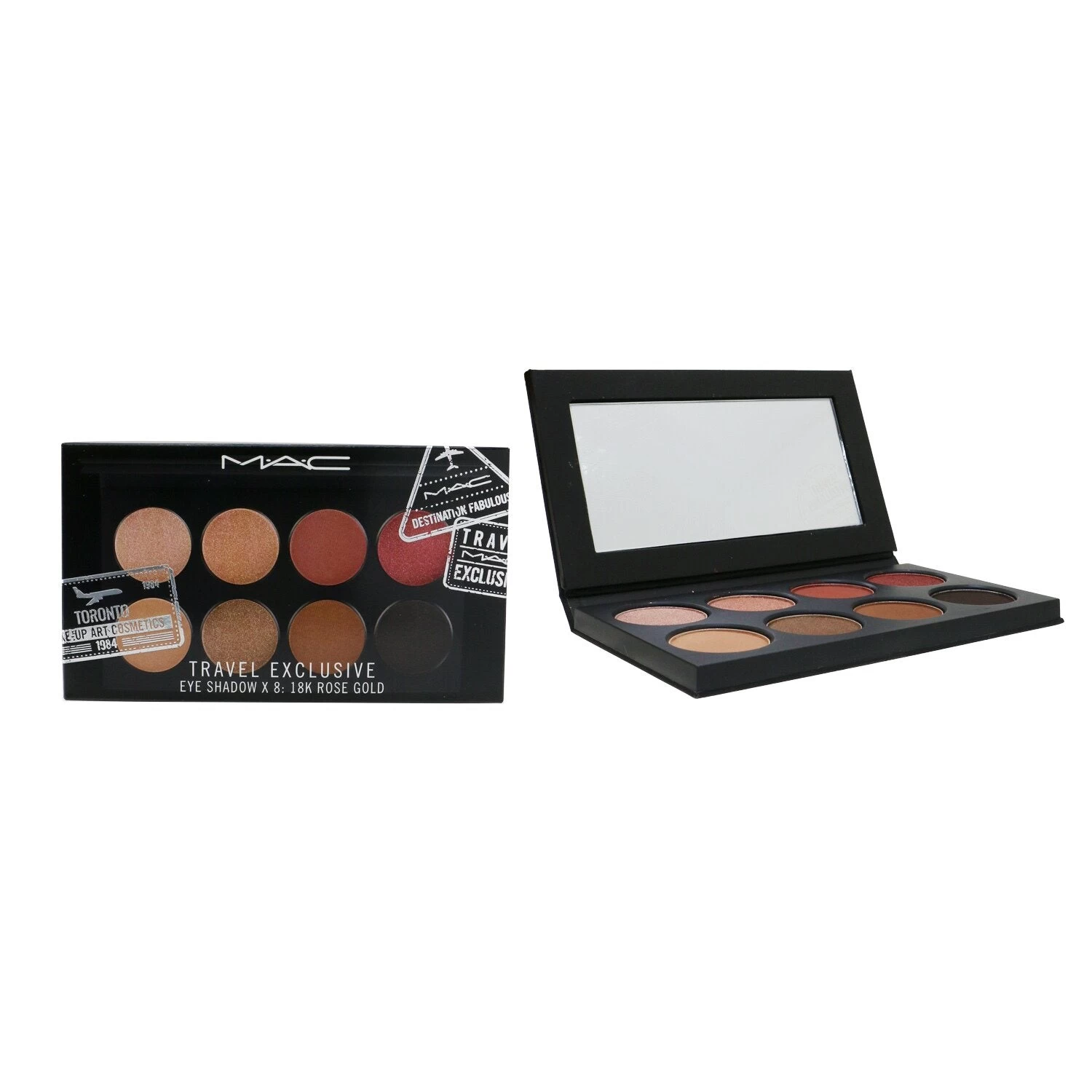 MAC Travel Exclusive Eyeshadow Palette (8x Eyeshadow) - # Amber 12g/0.4oz 10 MAC Travel Exclusive Eyeshadow Palette (8x Eyeshadow) - # Amber 12g/0.4oz - Image 8