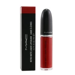 MAC Retro Matte Liquid Lipcolour - # 102 Dance With Me (Deep Cranberry Red) (Matte) 5ml/0.17oz -Mac 25743683002 1 618d1bce 8619 4711 b5b4 11ee74a8e2bd