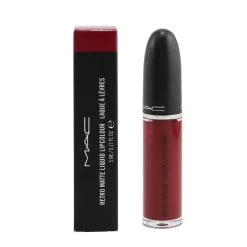 MAC Retro Matte Liquid Lipcolour - # 123 Topped With Brandy (Deep Dirty Rose) (Matte) 5ml/0.17oz -Mac 25743883002 1 c76c1fef 4808 4be7 b56d ba092d18a866