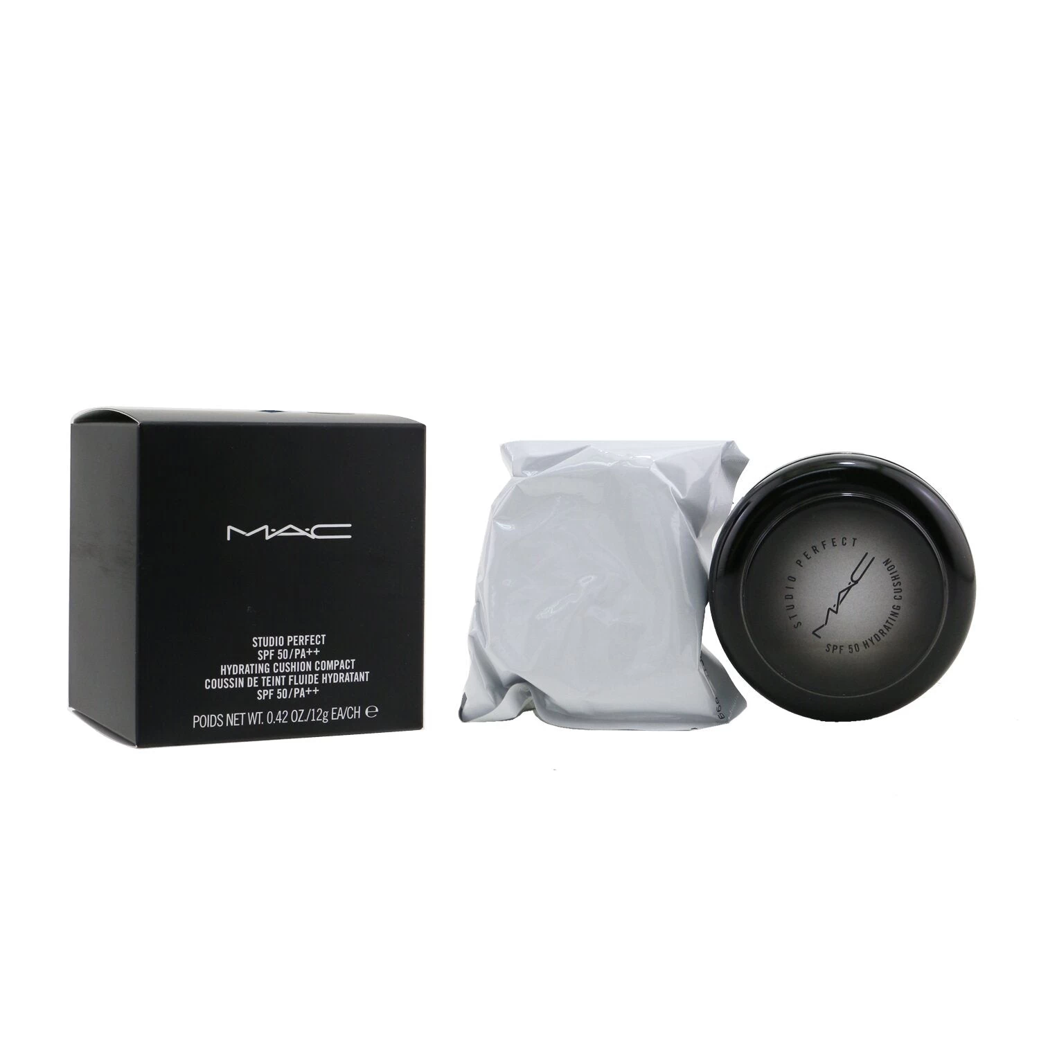 MAC Studio Perfect Hydrating Cushion Compact SPF 50 (With An Extra Refill) - # NC20 (Exp. Date 01/08/2022) 2x12g/0.42oz 7 MAC Studio Perfect Hydrating Cushion Compact SPF 50 (With An Extra Refill) - # NC20 (Exp. Date 01/08/2022) 2x12g/0.42oz - Image 5
