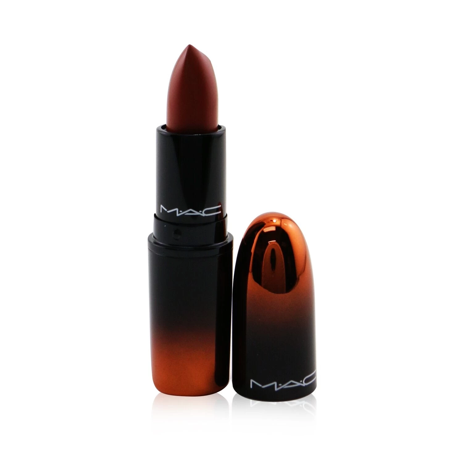MAC Love Me Lipstick - # 423 E For Effortless (Burnt Deep Red) 3g/0.1oz 21 MAC Love Me Lipstick - # 423 E For Effortless (Burnt Deep Red) 3g/0.1oz - Image 19