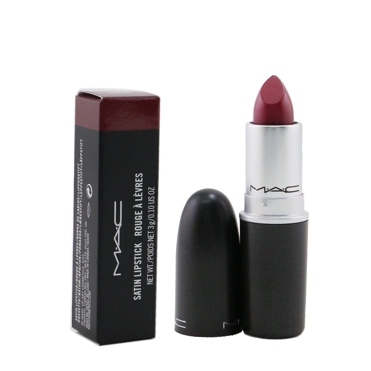 MAC Lipstick - Amorous (Satin) 3g/0.1oz 4 MAC Lipstick - Amorous (Satin) 3g/0.1oz - Image 2