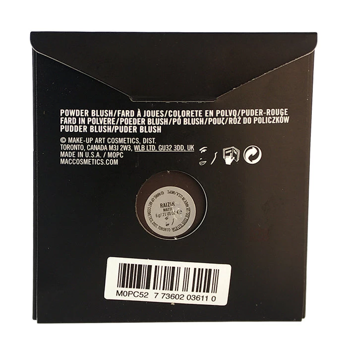 MAC Powder Blush Pro Palette Refill - Raizin 6g/0.2oz 4 MAC Powder Blush Pro Palette Refill - Raizin 6g/0.2oz - Image 2